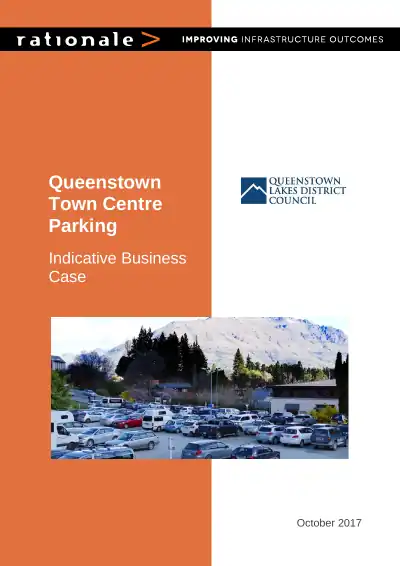 Queenstown Town Centre Parking Indicative Business Case