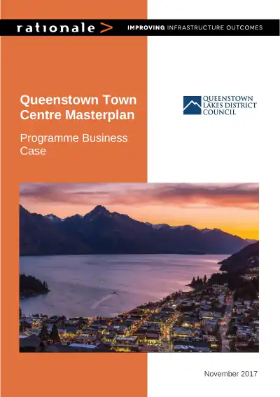 Queenstown Town Centre Masterplan Programme Business Case