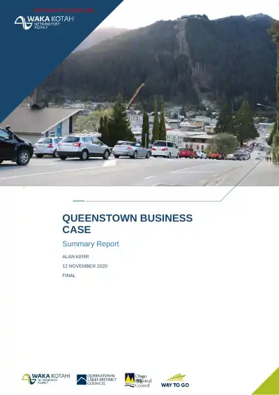 Queenstown Business Case – Summary Report