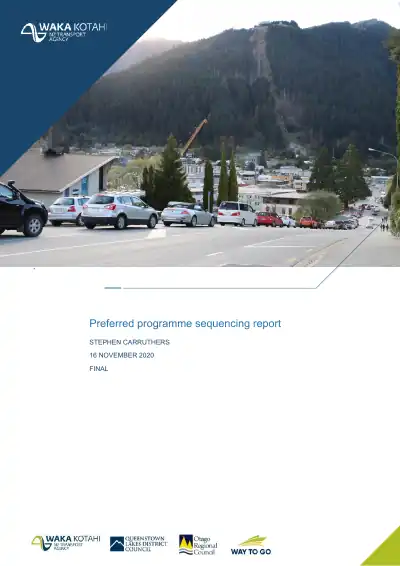 Preferred programme sequencing report