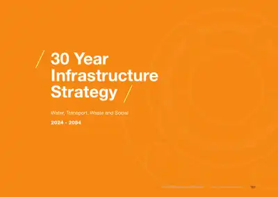30 Year Infrastructure Strategy – Water, Transport, Waste and Social 2024–2054