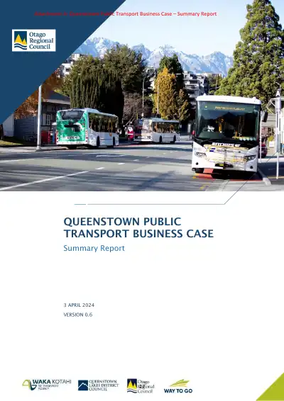 Queenstown Public Transport Business Case – Summary Report