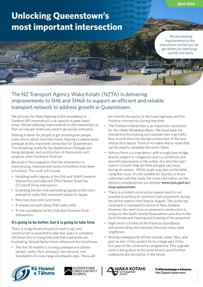NZ Upgrade Queenstown newsletter April 2024
