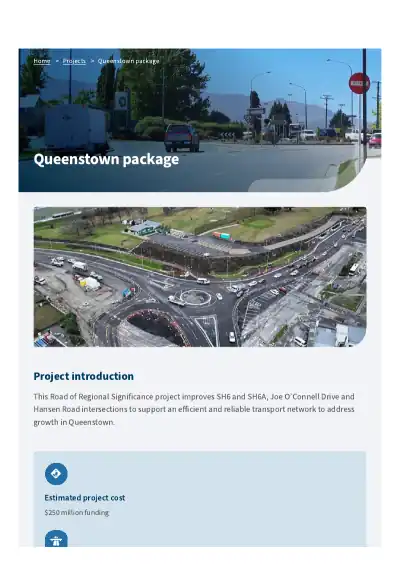 Queenstown Package (project page)
