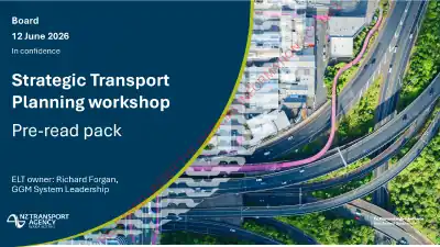 Strategic Transport Planning – NZTA Board workshop pre-read pack (12 June 2026), Queenstown excerpt