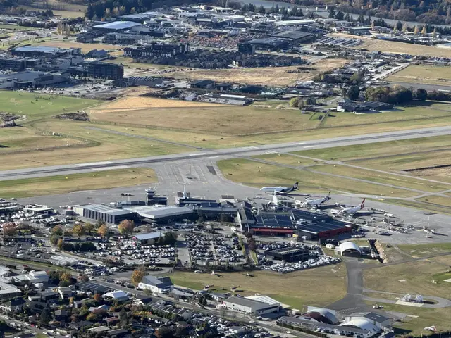 The terminal area at Queenstown Airport, Frankton, in May 2026.
